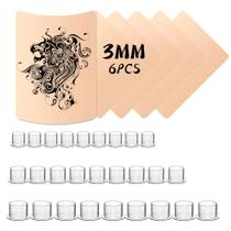 Kit de Prática de Tatuagem POSEIDON com 6 Peles de Silicone 15 x 20 cm Kit de Prática de Tatuagem POSEIDON com 6 Peles de Silicone 15 x 20 cm