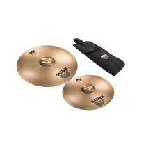 Kit de Prato Sabian B8 5006X1 Thin Crash 1618 + Bag Baquetas