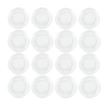 Kit De Pratos 8 Rasos + 8 Fundos Aparelho De Jantar Buffet Kit De Pratos 8 Rasos + 8 Fundos Aparelho De Jantar Buffet
