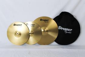 Kit de Pratos Dreamer Brass 13/16 + Bag