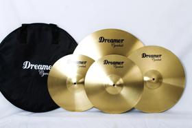 Kit de Pratos Dreamer Brass 14/16/20 + Bag Dreamer