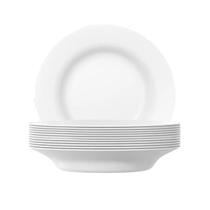 Kit De Pratos Fundos Duralex Opaline Menu Nadir 12 Unidades