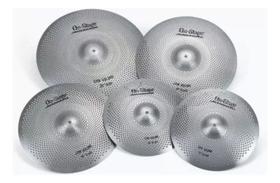 Kit De Pratos On-stage Lvcp5000 Low Volume Cor Prateado