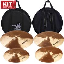 Kit de Pratos Orion Rev Pro 10 12''14''16''20'' - RV101 Liga Kit de Pratos Orion Rev Pro 10 12''14''16''20'' - RV101 Liga