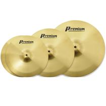 Kit de Pratos PREMIUM 14 / 16 / 20 LATÃO