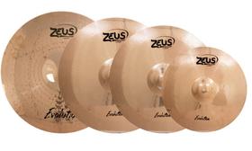 Kit de Pratos Zeus ( B-10 ) Evolution Set D 14" 16" 18" 20"