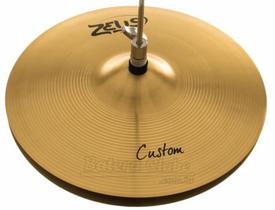 Kit de Pratos Zeus Custom Set C Traditional com Bag, Crash 16, Ride 20, Chimbal 14 em Bronze B20