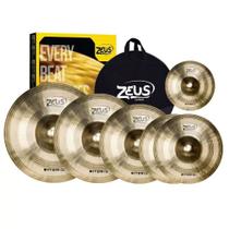 Kit De Pratos Zeus Para Bateria Hybrid Set E Liga B-20 10065