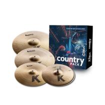 Kit De Pratos Zildjian Country K Series K0801C 15 17 19 20