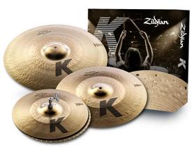 Kit de Pratos Zildjian K Custom Hybrid 14, 17, 21 KCH390