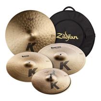 Kit de Pratos Zildjian K Series KP100 15HH 17CR 19CR 22RD