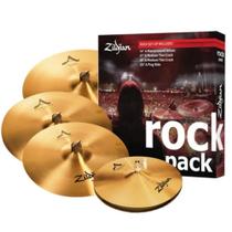 Kit de Pratos Zildjian Rock A Séries A 0801 R 14" 17" 19" 20