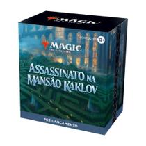 Kit de Pré Lançamento Magic Assassinato Na Mansão Karlov PT Kit de Pré Lançamento Magic Assassinato Na Mansão Karlov PT