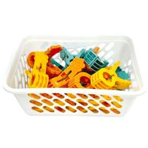 Kit de Prendedores Roupas 16 PCS C/ Cesto N244651-5 - Quanhe