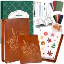 Kit de prensa de flores Aboofx 6 camadas de madeira 40 x 30 cm Craft Kit de prensa de flores Aboofx 6 camadas de madeira 40 x 30 cm Craft