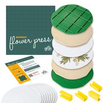 Kit de prensa de flores de microondas GSM Brands para secagem de flores