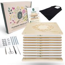 Kit de prensa de flores Greta Grace Co. 10 camadas extra grandes