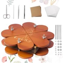 Kit de prensa de flores PAZIONMI Extra Large para preservação DIY