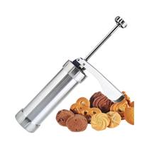 Kit De Prensa Para Fazer Biscoitos Em Aço Inoxidável, Extrusora De Biscoitos, Ferramenta De Cozinha Kit De Prensa Para Fazer Biscoitos Em Aço Inoxidável, Extrusora De Biscoitos, Ferramenta De Cozinha