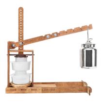 Kit de Prensa para Queijo PetriStor de Madeira com Alavanca 2 Formas 1,2L Kit de Prensa para Queijo PetriStor de Madeira com Alavanca 2 Formas 1,2L
