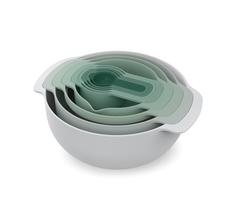Kit de preparação de alimentos Joseph Joseph Nest 9 Plus Sage Green