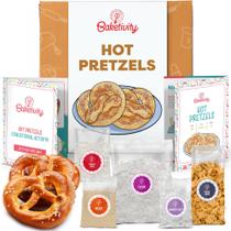 Kit de preparação de pretzel Baketivity Real Cooking Set para crianças de 5 a 12 anos ou mais Kit de preparação de pretzel Baketivity Real Cooking Set para crianças de 5 a 12 anos ou mais