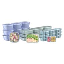 Kit de preparação de refeições Bentgo Prep de 60 peças com recipientes e tampas