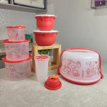 Kit de Preparação Tupperware com 7 Peças - Linha PDA