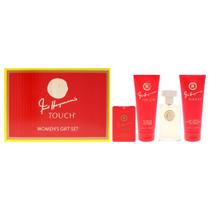 Kit de Presente de Fragrância Fred Hayman Touch 4 Peças para Mulheres