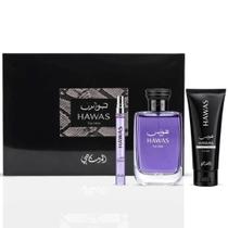 Kit de Presente de Perfume Rasasi Hawas Men Eau de Parfum 100 ml Kit de Presente de Perfume Rasasi Hawas Men Eau de Parfum 100 ml