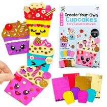 Kit de presente Foam Art Crafts VKPI Creative Cupcakes Kids 4+ Kit de presente Foam Art Crafts VKPI Creative Cupcakes Kids 4+