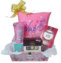 Kit de presente para amiga Ferrero Rocher Almofada Amizade Kit de presente para amiga Ferrero Rocher Almofada Amizade