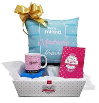 Kit De Presentes - Para Madrinha Dinda Almofada E Caneca