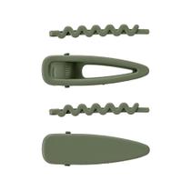 Kit de Presilhas para Cabelo Color Verde Pro Art PDC24