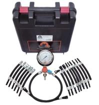 Kit de pressão da bomba de combustível com manômetro e 17 mangueiras injetec ij218517 Kit de pressão da bomba de combustível com manômetro e 17 mangueiras injetec ij218517