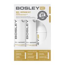 Kit de prevenção de queda de cabelo BosleyMD BosDefense 30 dias Kit de prevenção de queda de cabelo BosleyMD BosDefense 30 dias