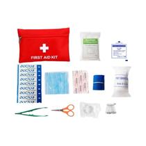 Kit De Primeiros Socorros Avançado Com 22 Peças, Bandagens, Tesouras, Pinças, Emergência E Kit De Primeiros Socorros Avançado Com 22 Peças, Bandagens, Tesouras, Pinças, Emergência E