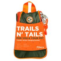 Kit de primeiros socorros Be Smart Get Prepared Trails N' Tails 72 peças