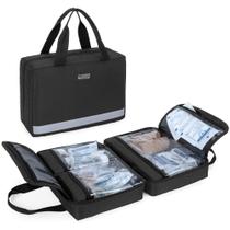 Kit de primeiros socorros, bolsa Trunab, pequenos kits de emergência portáteis, pretos