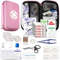 Kit de primeiros socorros de emergência AMORNING 277PCS para viagens de carro