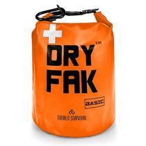 Kit de primeiros socorros EVERLIT DRY FAK 290 unidades à prova d'água laranja Kit de primeiros socorros EVERLIT DRY FAK 290 unidades à prova d'água laranja