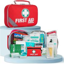 Kit de primeiros socorros General Medi 2 em 1 (conjunto de 215 peças) + 43 peças Kit de primeiros socorros General Medi 2 em 1 (conjunto de 215 peças) + 43 peças