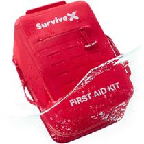 Kit de Primeiros Socorros Grande à Prova dÁgua SurviveX com Zip Stitch Kit de Primeiros Socorros Grande à Prova dÁgua SurviveX com Zip Stitch