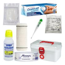 Kit de Primeiros Socorros p/ casa e empresas (8 itens)