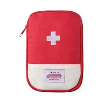 Kit De Primeiros Socorros Pequeno E Portátil, Bolsa De Medicamentos Vazia Para Armazenamento De