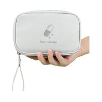 Kit de Primeiros Socorros Portátil de Grande Capacidade - Bolsa para Armazenamento de Medicamentos