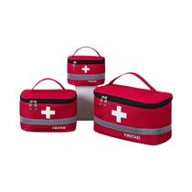 Kit De Primeiros Socorros Portátil Para Viagem, Bolsa De Armazenamento De Medicamentos