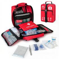 Kit de Primeiros Socorros Prelady 556 Peças Design Tático Molle