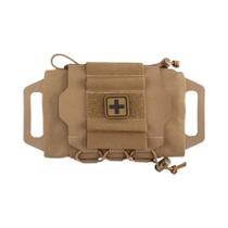 Kit De Primeiros Socorros Tático Para Caça Ao Ar Livre, Bolsa Médica MOLLE IFAK, Bolsa De