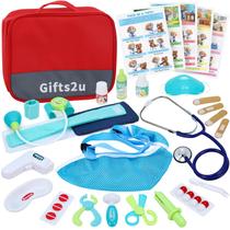 Kit de Primeros Auxilios para Niños Gifts2U de 28 Piezas - Juguete para Juego de Roles +3 Años